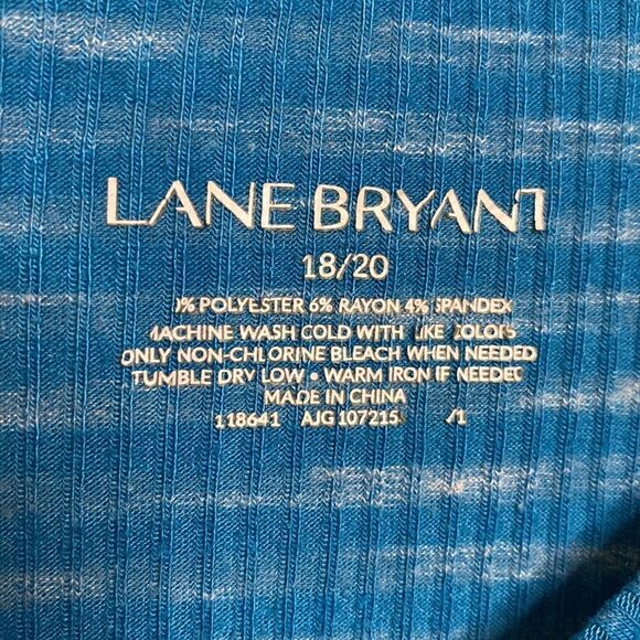 LANE BRYANT Striped Strappy Top - Picture 3 of 7